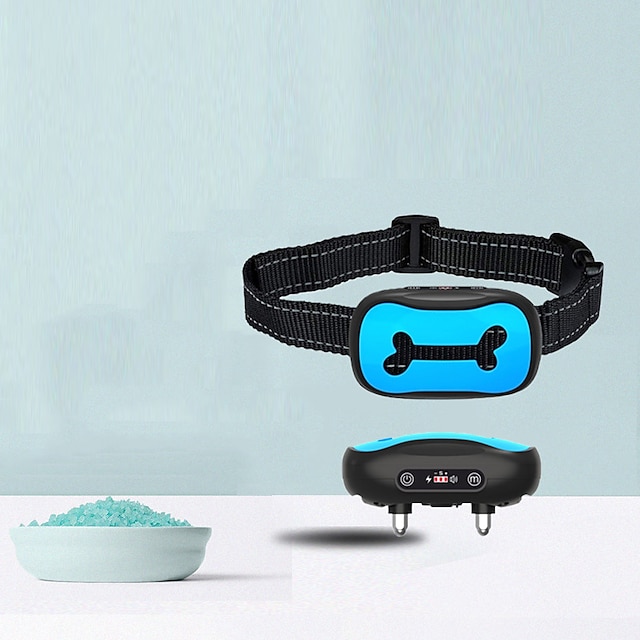  népszerű kisállat ugatás dugó intelligens azonosító töltés vízálló áramütés kutya kiképző nyakörv kutyakiképző eszköz