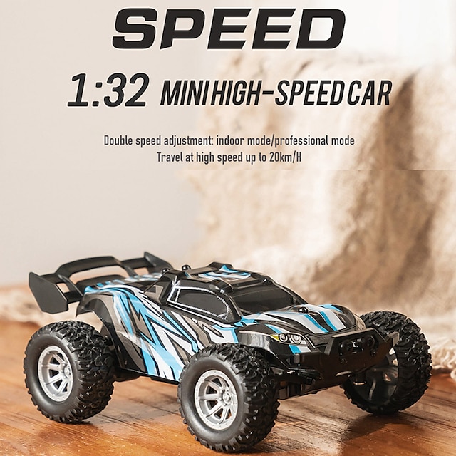  1:32 Mini High Speed Car 20KM/H Off-Road RC Cars Racing Vehicles Stunt Truck Remote Control Car Racing Cars for Adults Kids Toys