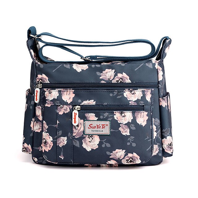 Floral One Shoulder Crossbody Bag