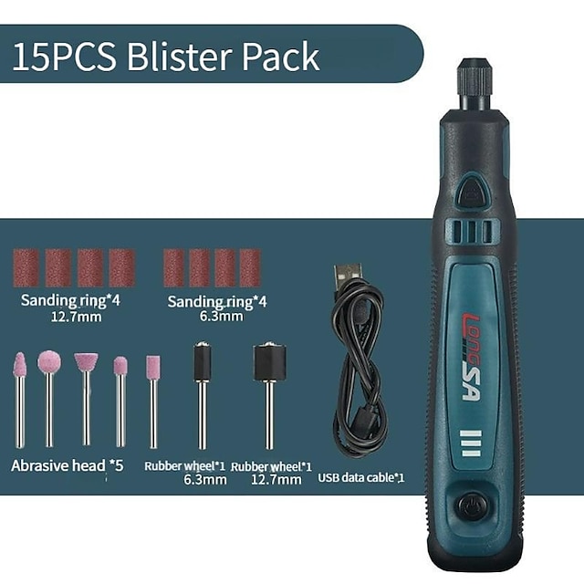  5000-10000-15000r usb mini moedor gravador caneta sem fio conjunto moedor elétrico gravura máquina de moagem polidor kit de broca elétrica