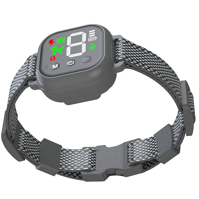  barevná obrazovka barking stop elektrický šok obojek vibrační trénink obojek pro psy automatické zastavení štěkání