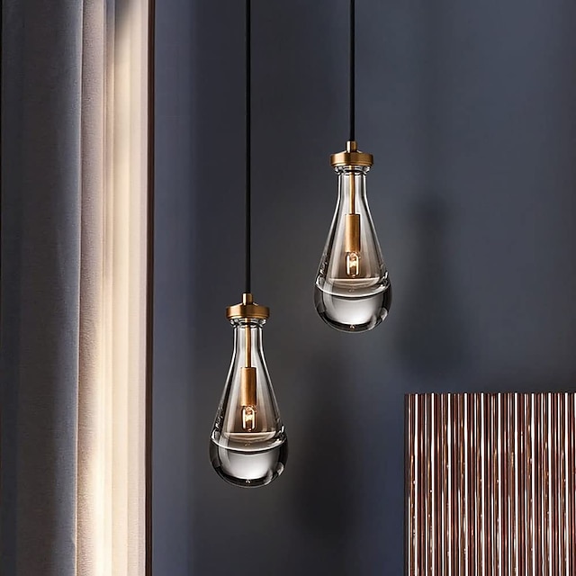  180 cm Progettazione del cluster Design a isola Luci Pendenti Metallo Moderno Isola 110-120V 220-240V