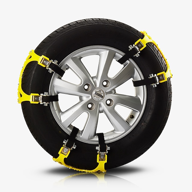  Emergency snow mud portable anti-skid chains, easy to install universal tire anti-skid chain