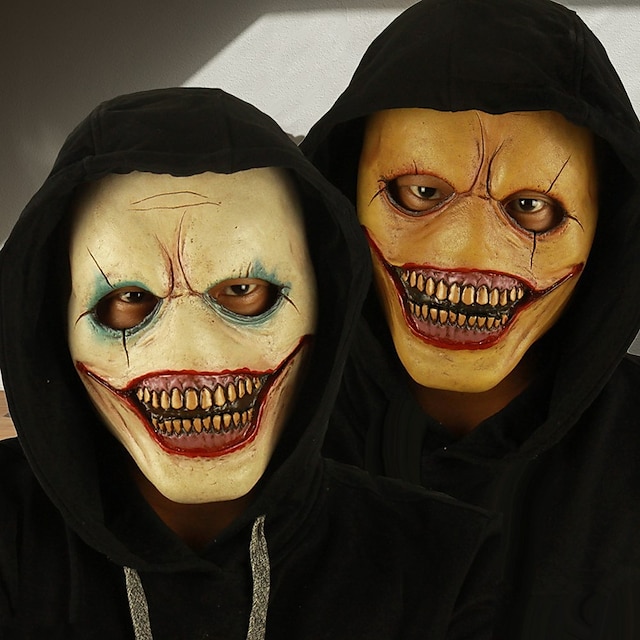  Joker Clown Mask Unisex Scary Costume Party Halloween Carnival Easy Halloween Costumes
