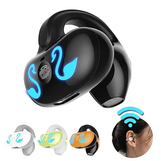  iMosi GD68 Fone de ouvido de condução óssea 耳夹 Bluetooth 5.3 Esportivo Estéreo HI FI para Apple Samsung Huawei Xiaomi MI Uso Diário Celular Negócios de Escritórios Viagens e Entretenimento