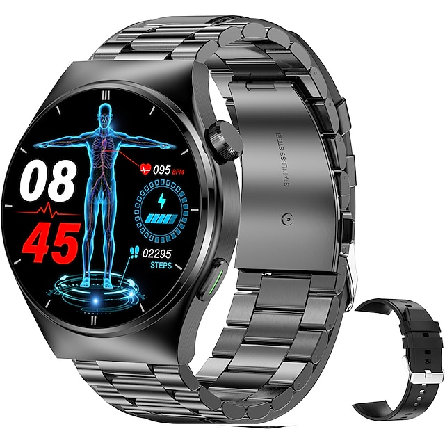  imosi f320 laserowa fizjoterapia poziom glukozy we krwi inteligentny zegarek zdrowotny fitness zegarek do biegania monitorowanie temperatury bluetooth krokomierz kompatybilny z androidem ios kobiety mężczyźni ip67 wodoodporny