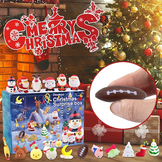 Christmas Advent Calendar 2024, 24 Days Christmas Countdown Calendar ...