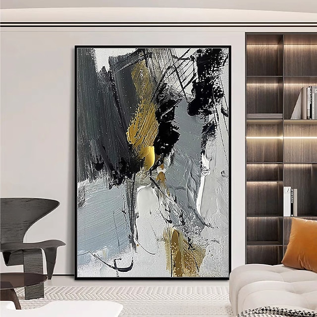 Mintura Handmade Abstract Oil Paintings On Canvas Wall Art Decoration ...