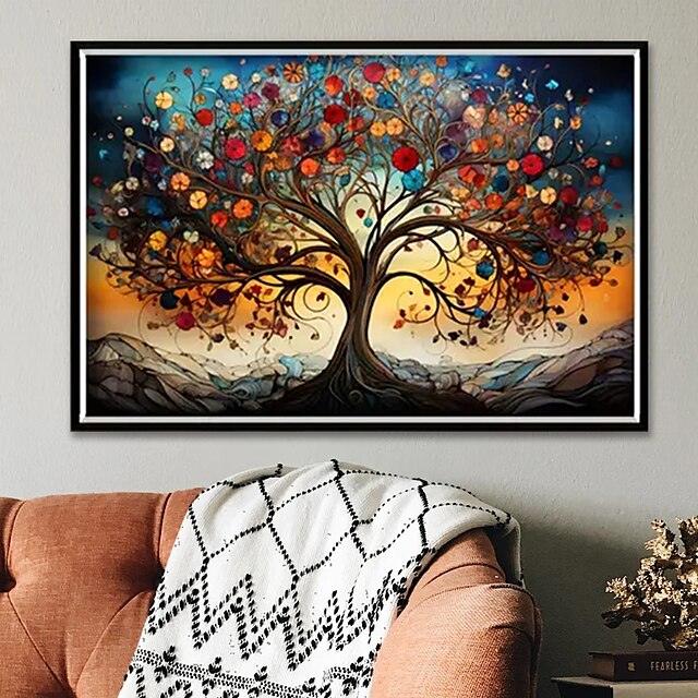  növény fal művészet vászon fa nyomatok és poszterek képek dekoratív szövetfestés nappaliba képek keret nélkül