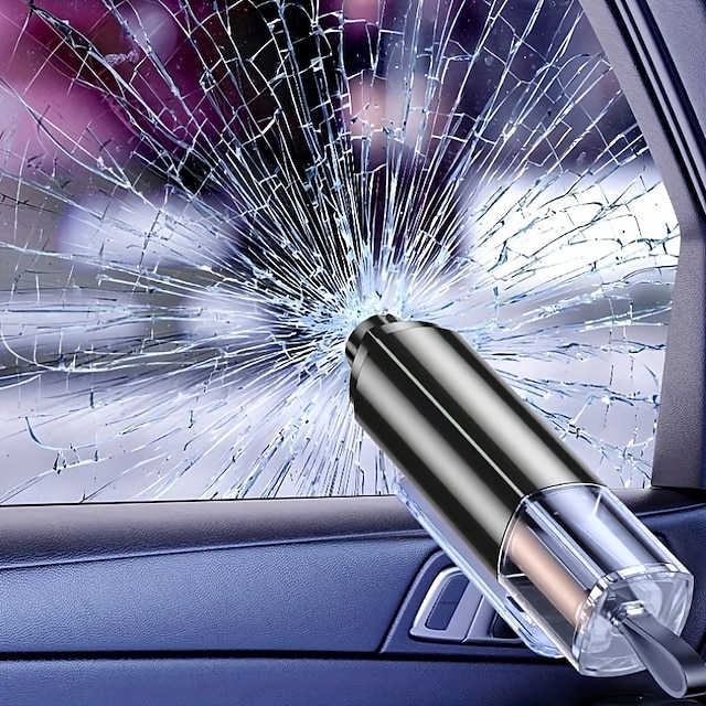  autoveiligheidshamer noodontsnappingsgereedschap autoruitglas hamerbreker en veiligheidsgordelsnijder ontsnappingsgereedschap