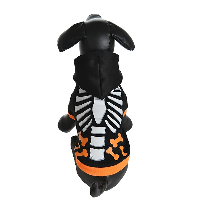  Pet Dog Clothing Pumpkin Transformation Pet Clothing Thickened Winter Clothing Halloween Clothing