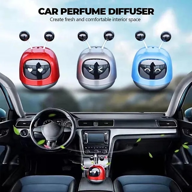  LUCKY WINNER Luftreininiger fürs Auto Normal Auto Luftreiniger ABS Entfernen Sie ungewöhnlichen Geruch
