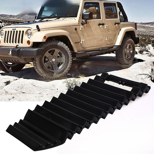  2 In 1 Car Emergency Rescue Board, Emergency Snow Shovel, Tire Anti Slip Pad, Road Car Rescue Snow Road Opening - Suitable For Outdoor Vehicles