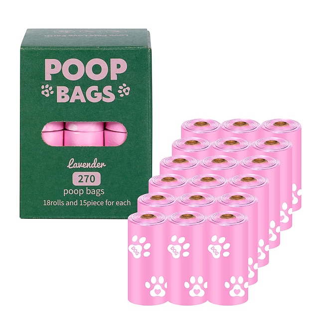  nouveau distributeur de sacs fécaux pour chiens respectueux de l'environnement et biodégradable sac fécal écologique et biodégradable sac poubelle pour animaux de compagnie