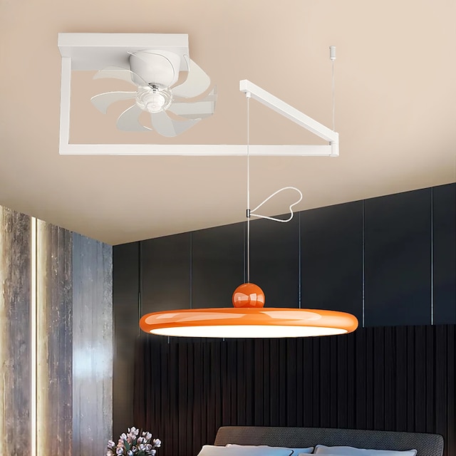  led hanglamp met plafondlamp industriële hanglamp armatuur zwenkarm hanglamp, verstelbare koepel plafond hanglamp voor eetkamer woonkamer 110-240v
