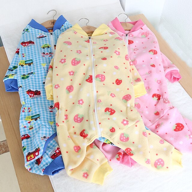 Dog Cat Jumpsuit Pajamas Fashion Cute Winter Soft Washable Comfortable Indoor Casual Daily Dog Clothing for Husky Labrador Alaskan Malamute Golden Retriever Border Collie4