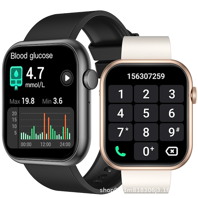  QX7PRO Chytré hodinky 2 inch Inteligentní hodinky Bluetooth Krokoměr Záznamník hovorů Sledování aktivity Kompatibilní s Android iOS Dámské Muži Dlouhá životnost na nabití Hands free hovory Voděodolné