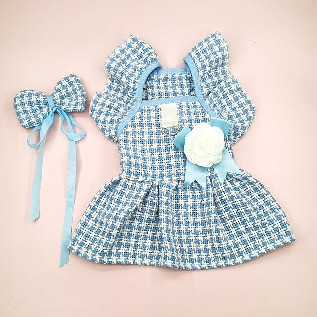  Cachorros Gatos Vestidos Moda Estilo bonito Inverno Macio Lavável Confortável Ao ar livre Festa Roupas para cães for Bichon Frise Poodle Pomerânia Animais de Pequeno Porte Borboleta