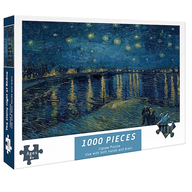  Regali di Natale Ideali per i Nipoti Ragazze e Ragazzi 1000 Pezzi di Puzzle per Adulti Carini per Guarigione Alta Difficoltà Decompressione - Puzzle per Bambina Giocattoli al Dettaglio per Regali di