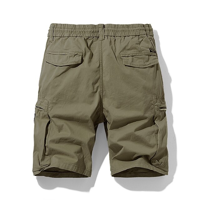 Men's Cargo Shorts Hiking Shorts Elastic Waist Multi Pocket Multiple ...