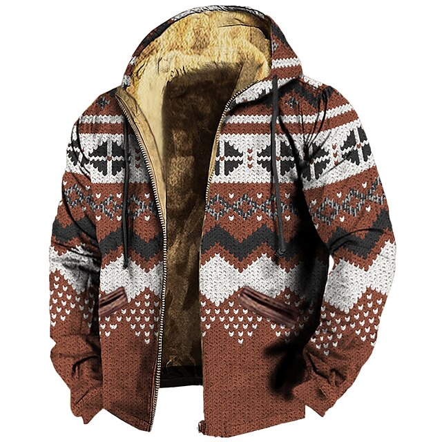 Sweater Jacket Mens Graphic Hoodie Tribal Prints Cool Daily Classic 3D ...