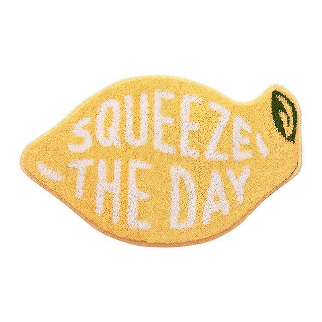 Bath Mat Fruits Bathroom Mat Soft Microfiber Bath Mats for Bathroom Non