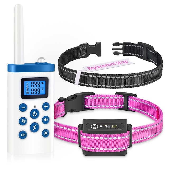 Shock Collar with Remote Automatic Bark Collar for Large Dogs Auto Bark