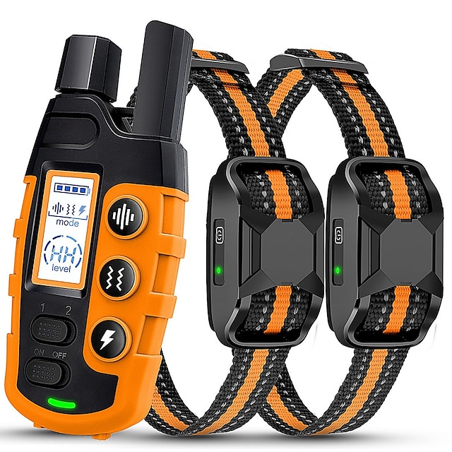 New 2025] 2-in-1 Dog Shock Collar & Bark Collar – Barbados