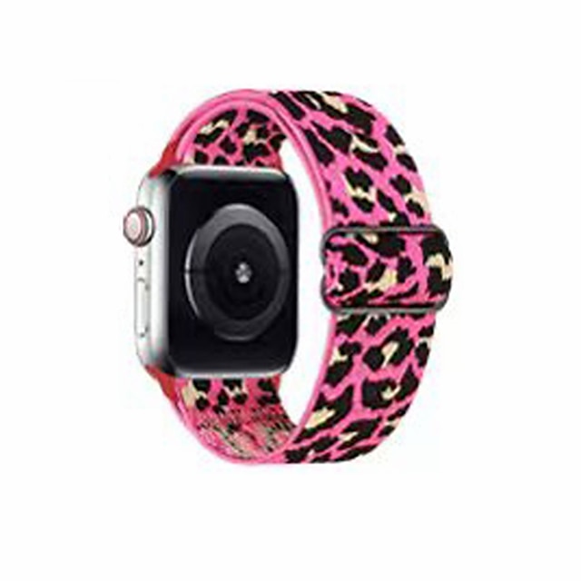  Kompatibel mit Apple Watch Armband 38mm 40mm 41mm 42mm 44mm 45mm 49mm Geflochten Elasthan Verstellbar Stoff Ersatzarmband für iwatch Ultra 2 Series 9 8 7 SE 6 5 4 3 2 1