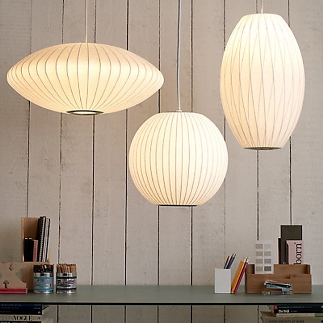  LED-Pendelleuchte, Kokon-Kronleuchter, Laternen-Design für Café, Restaurant, 110–240 V