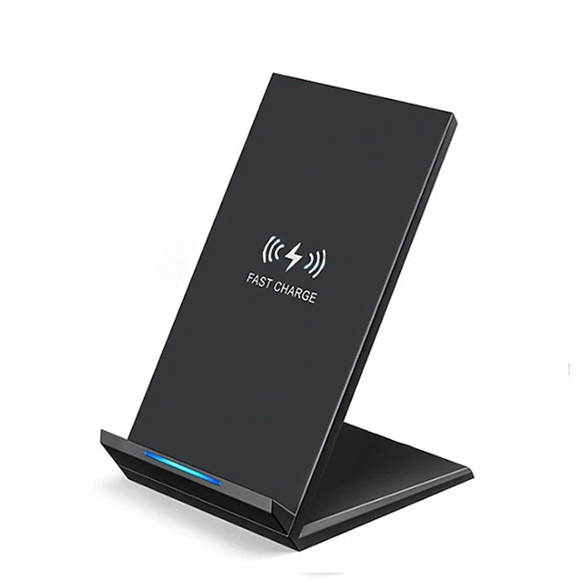15W Fast Wireless Charger Qi Certified Wireless Charging Stand Compatible with iPhone 13/12/SE 2020/11/XS Max/XR/X Samsung Galaxy S22 S21 S20 S10 Note 20 and Qi Supported Phones 15