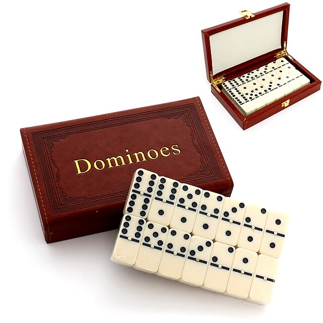 Dominoes Set for Adults Double Six Dominoes Travel Set with Portable