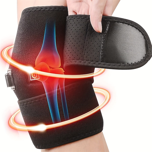  Podkładka grzewcza na kolana z regulowaną temperaturą, łagodząca ból i wspierająca zapalenie stawów