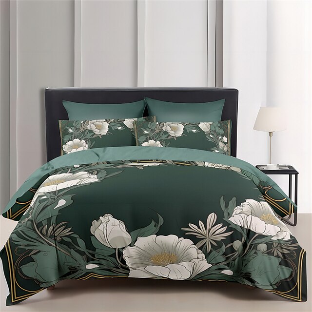 Kuromi Bed Duvet Cover Microfiber Bedding Sets 3D Printed Lightweight 3 Piece Comforter Sets, 1 Duvet Cover And 2 Pillow Shams For Kids Boys Girls | SK