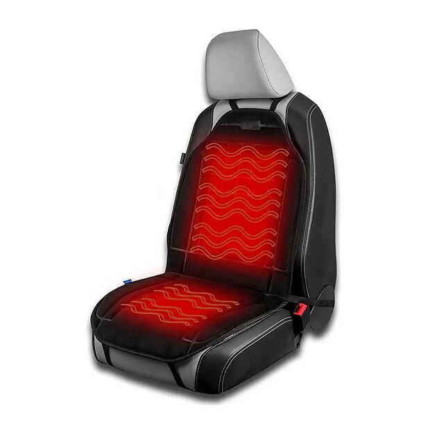  Чехол на сиденье автомобиля с подогревом, зимняя подушка на переднее сиденье автомобиля, универсальная подушка с электроподогревом