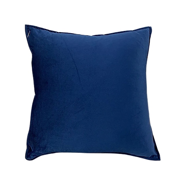  Decorative Toss Pillows 1 Pc Luxury Velvet Solid Color Pillow Case Cover Living room Bedroom Sofa Cushion Cover Outdoor Cushion for Sofa Couch Bed Chair Pink Blue Sage Green Purple