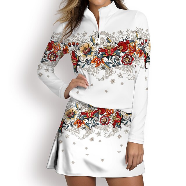 Women's Polo Shirt Golf Shirt Breathable Quick Dry Moisture Wicking