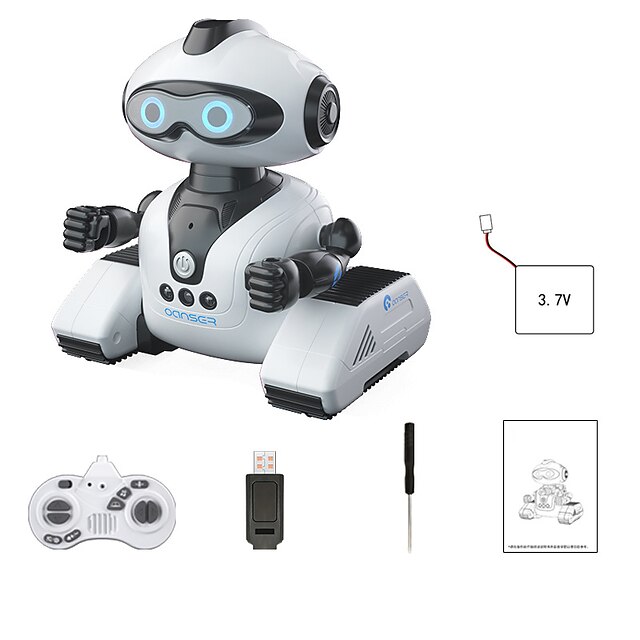  rc robot távirányító elektromos robot gyerekeknek interaktív tudományos és oktatási játék programozás rögzítés 360 fokban forgó földi gesztus érzékelő robot