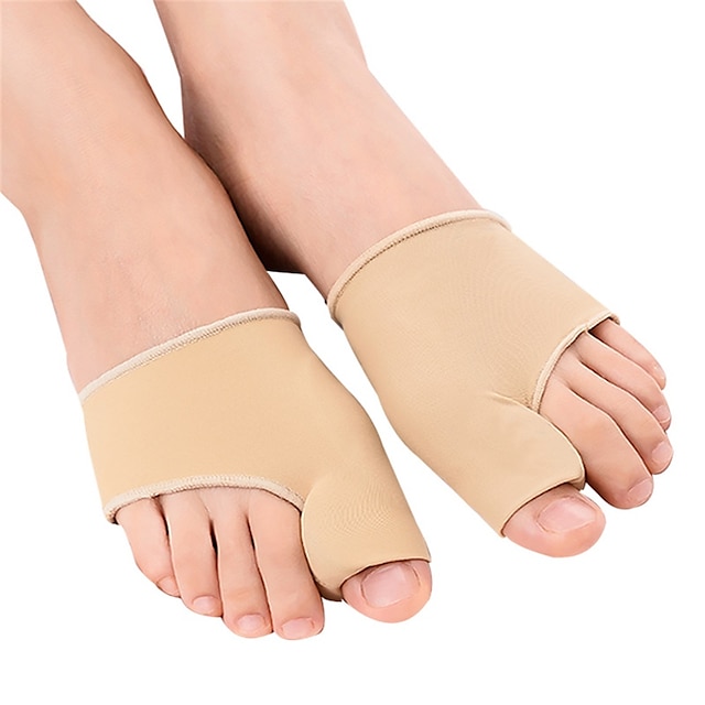  1 pereche de mâneci pentru bunion: previne rănirea, îmbunătățește sănătatea picioarelor & degetele corecte!