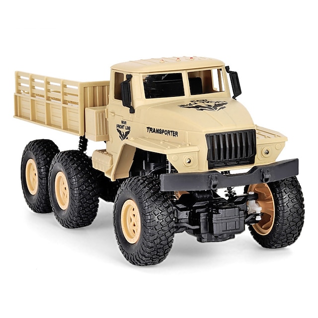  Children's Toys 116 Six Wheel Drive Military Vehicle Climbing Off Road Outdoor Simulation Remote Control Vehicle Cross Border