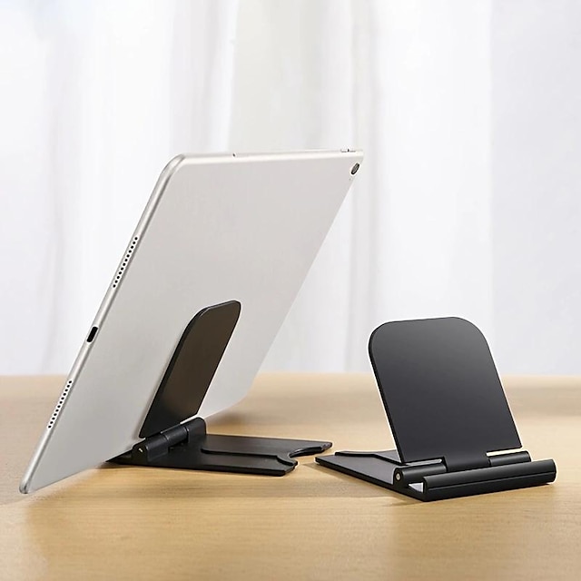  Tragbarer Handyständer, leicht & faltbarer Halter für Schreibtischreisen & Büromaterial perfekt für Android-Smartphones & Tablets