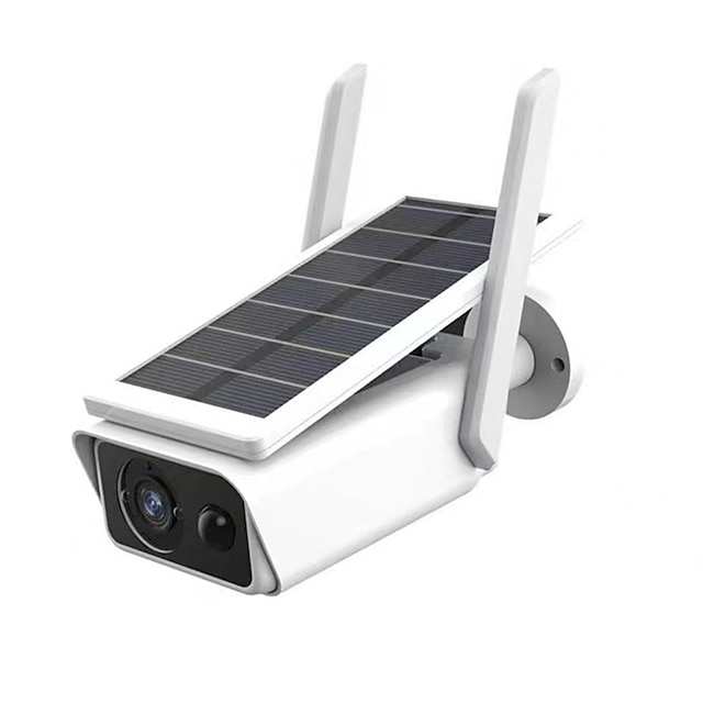  60 verstelbare hoek van zonnepaneel 1080p full hd camera op zonne-energie draadloze wifi ip camera buiten waterdicht nachtzicht zonne-beveiligingscamera home security surveillance netwerk camera