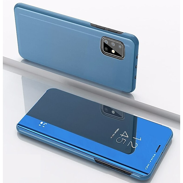  téléphone Coque Pour Samsung Galaxy S25 Ultra S24 S23 S22 S21 S20 Ultra Plus FE A54 A34 A14 A72 A52 A42 A71 A51 A31 Note 20 Ultra 10 Plus Etui folio avec Support Miroir Mise en veille automatique