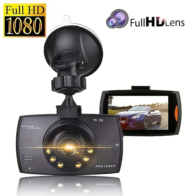  High-Definition Night Vision Dash Cam Monitor Your Vehicle With Infrared Camera & Display