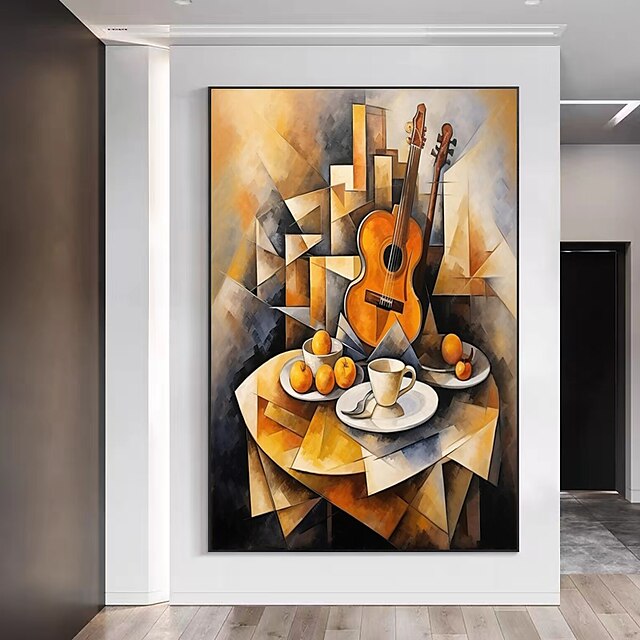  Music Guitar Instruments Home Gift Pictures Handmade Music Party Canvas Wall Art Home Decor Paintings Living Room Decoration