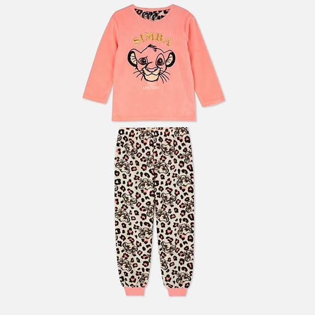  Пижамный комплект с 3D бабочкой для девочек, леопардовый, с длинным рукавом, с 3D принтом, осень-зима, активный, модный, милый, из полиэстера, для детей от 3 до 12 лет, с круглым вырезом, для дома,