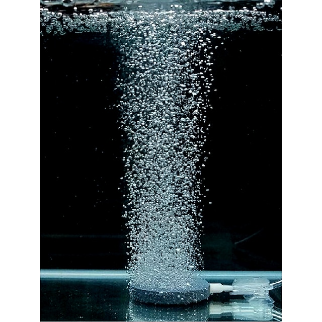  Aquarium Fish Tank Filter Air Stones Vacuum Cleaner Washable Convenient Stone 1PC 110-220 V