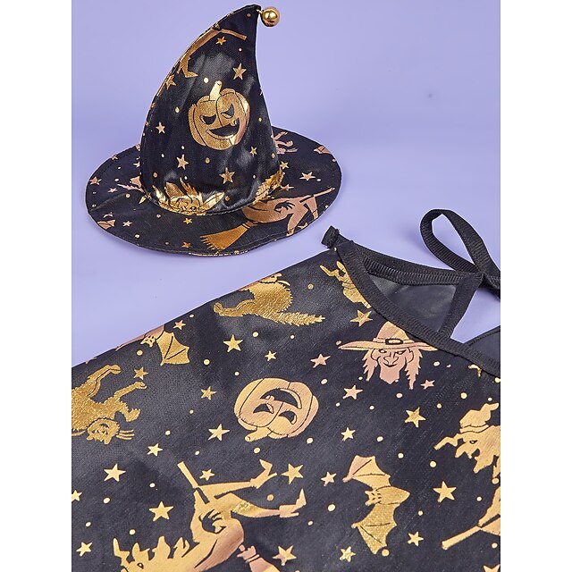  Perros Gatos Disfraz de Navidad Bruja Cosplay Gracioso Cómodo Víspera de Todos los Santos  Ropa Para Cachorros De Perros