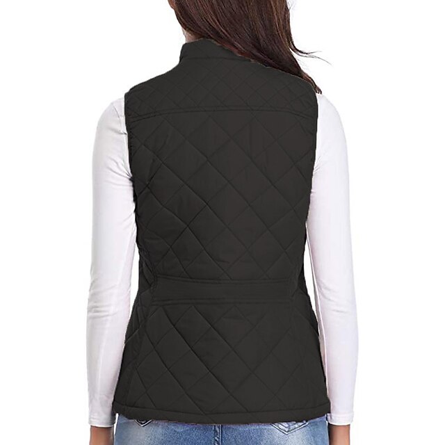 Women's Hiking Vest Sleeveless Top Outdoor Thermal Warm Quick Dry