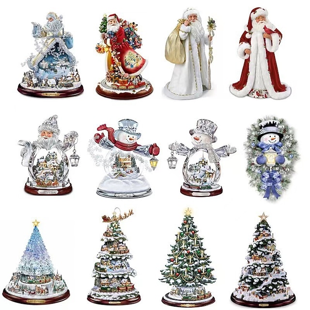  1個 ホリデー / ボヘミアンスタイル ＞ ホリデー・デコレーション / クリスマスオーナメント, ホリデーデコレーション パーティー 庭園 結婚式の装飾 6 cm